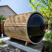 Wood Barrel Sauna