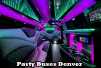 Luxurious Party Buses & Limos in Denver, Colorado