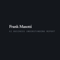 Frank Masotti AI Business Understanding Report
