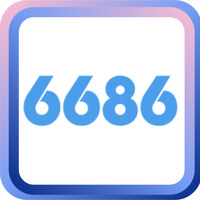 6686
