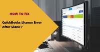 How to Resolve Quickbooks license error after clone