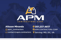 Apm Contractors Corp