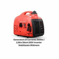 Generatore di Corrente 2500w / 2,5Kw Silent 220V Inverter Stabilizzato Widmann - Royalty Linee