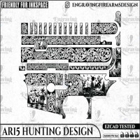 AR15 Hunting Engraving