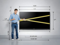Dimensions of a 65 Inch Tv - Height and Length