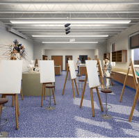 Visual Arts Studio and Art School