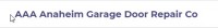 AAA Anaheim Garage Door Repair Co