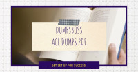 Prepare with DumpsBoss ACE Dumps PDF for Certification Mastery