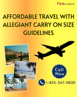 Affordable Travel with Allegiant Carry On Size Guidelines