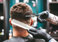 Esteblends barber booth