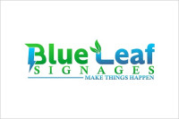 Blue Leaf signages