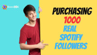 Purchase 1000 real Spotify followers