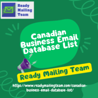 Reach Key Decision-Makers with the Canadian Business Email Database List