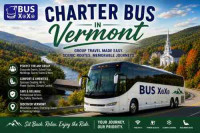 Vermont Charter Bus - The Best Charter Bus in Vermont, USA