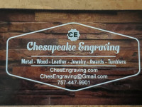 Chesapeake Engraving - Hampton Roads Engraver