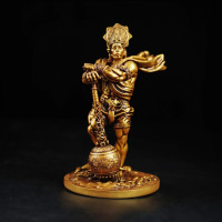 Bahubali Hanuman Idol for Car Dashboard – Divine Protection