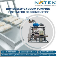 Dry Screw Vacuum Pumping System for Food Industry | Nxtek