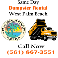 Same Day Dumpster Rental West Palm Beach