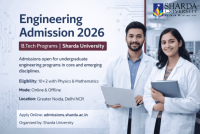 Engineering Admission 2026 – Sharda University