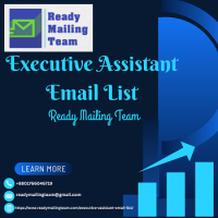 Executive Assistant Email List by Ready Mailing Team — Your Gateway to Top-Level Decision Makers