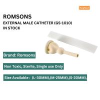 Buy Romsons External Male Catheter Latex (GS-1010) – Reliable & Comfortable