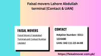 faisal movers online booking