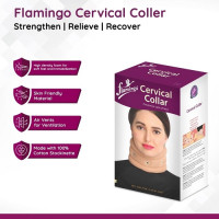 Premium Relief for Neck Discomfort with Flamingo Soft Cervical Collar