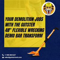 Your Demolition Jobs with the Gutster 48
