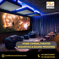 Delhi’s Trusted Partner for Home Cinema Theater Acoustics