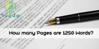 how many pages are 1250 words
