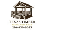 Texas Timber patio Deck build