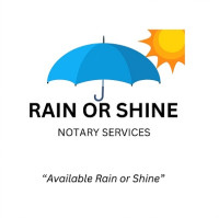 Rain or Shine Notary Services