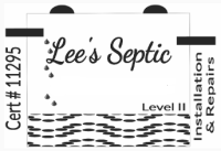 Lee's Septic