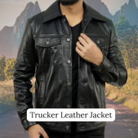Trucker Leather Jacket
