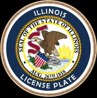 Illinois License Plate
