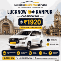 Lucknow to Kanpur Cab Booking @ ₹1920 | One Way or Round Trip