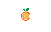 Orange Mattress - Custom Bedding