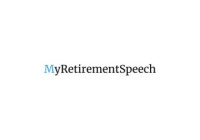 MyRetirementSpeech