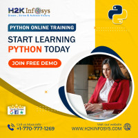 Get excellent online Python training at H2k Infosys