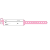 Order Premium Patient ID Band Pedia Blue & Pink for Pediatricians
