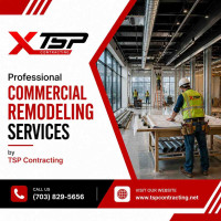 Professional Commercial Remodeling Services by TSP Contracting