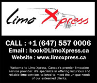 Mississauga Airport Limo Service