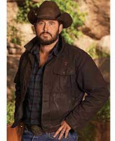 Rip Wheeler Black Cotton Jacket