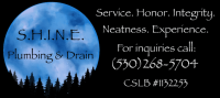 S.H.I.N.E. Plumbing & Drain LLC
