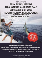 16th Annual Palm Beach Marine Flea Market and Boat Sale
