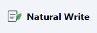 Natural Write