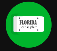 Florida License Plate