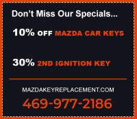 Mazda Key Replacement