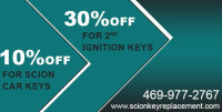 Scion Key Replacement