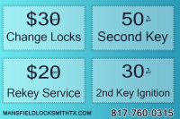 Locksmith Mansfield TX